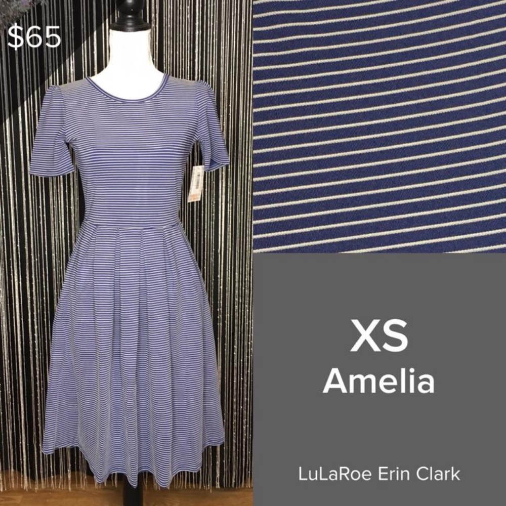 LuLaRoe XS Amelia Dress